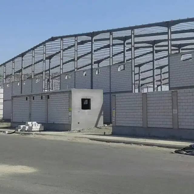 مقاول هناجر بالقطيف بناء مستودعات وهناجر بجميع انواعها
