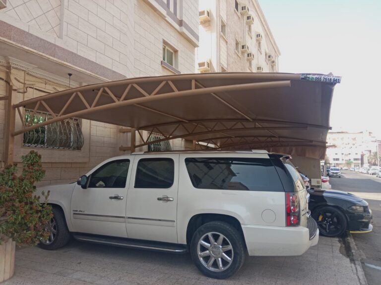 مظلات سيارات معلقة حديثة الدمام